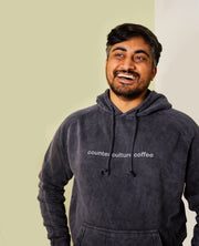 Coffee Driven Hoodie – Vintage Black